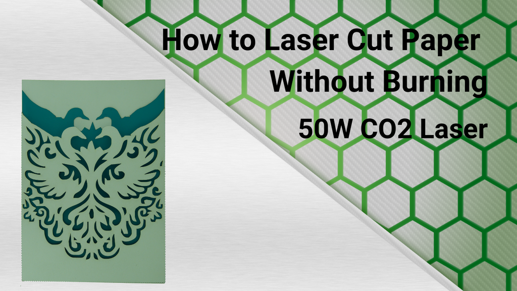 'Video thumbnail for How To Laser Cut Paper Without Burning'