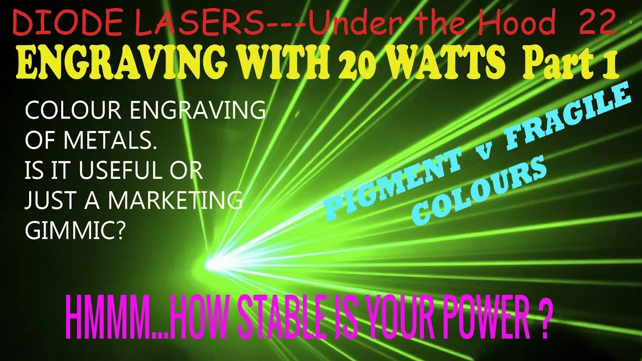 Diode lasers – under the hood 22 video thumbnail