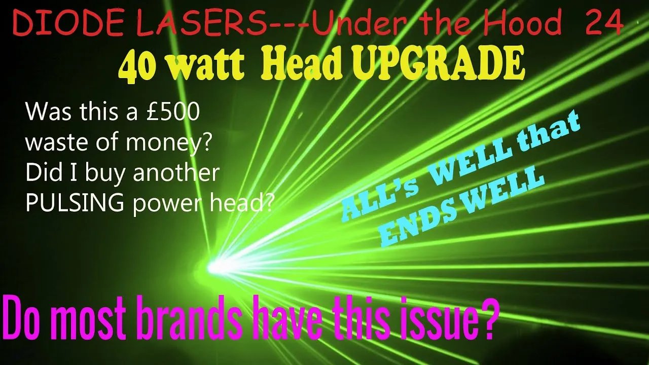 Diode lasers – under the hood 24 video thumbnail