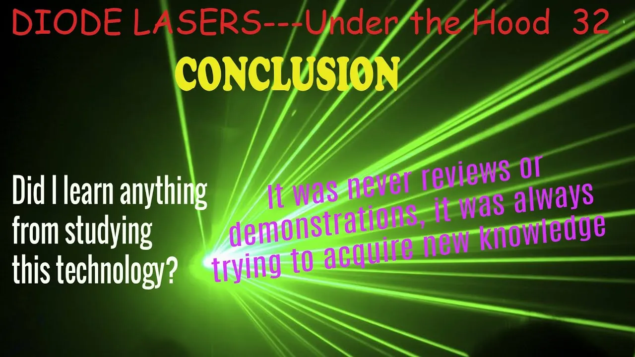 Diode lasers – under the hood 32 video thumbnail