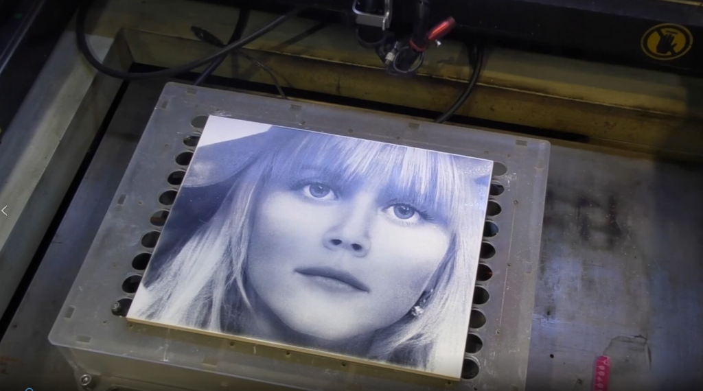 Laser Engraving Photo Replication