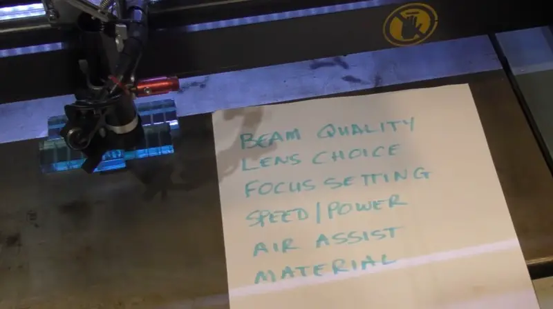 Important Parameters for Laser Cutting