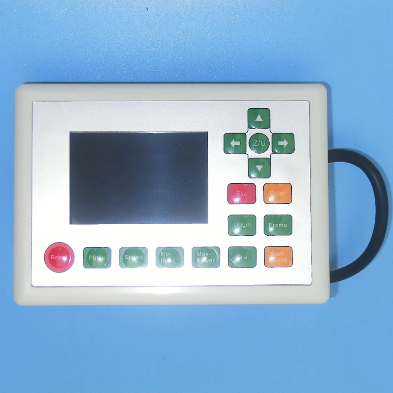 Image of ruida laser machine control panel