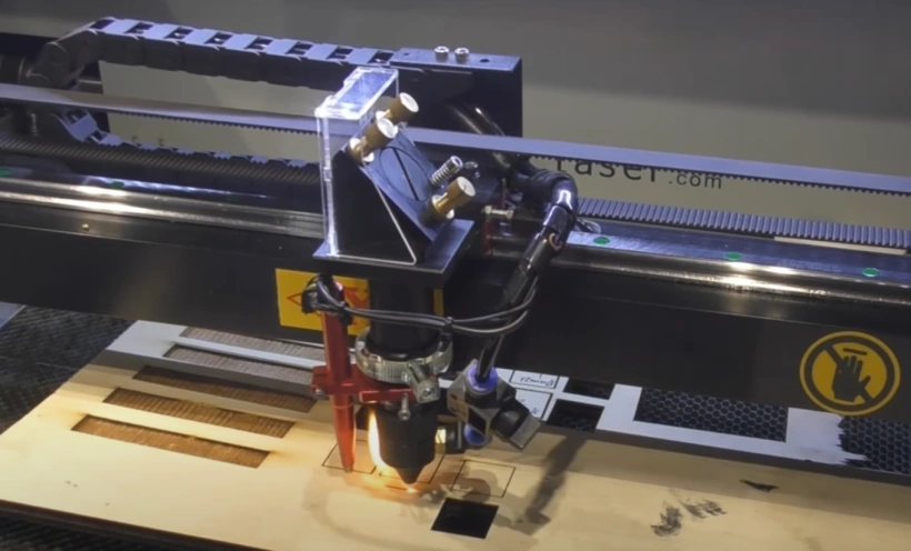 Laser cutting parameter - laser cutting ply