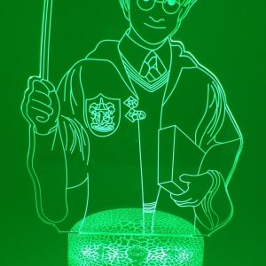 Harry Potter : LED 3D Night Light / White Base