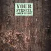 Custom Text Stencil