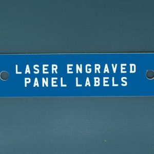 Laser Engraved Panel Labels