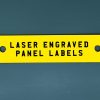 Laser Engraved Panel Labels