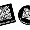 Laser Engraved QR Coded Discs