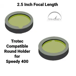 Lens Compatible with Speedy 400 2.5" Focus Lens for the New Trotec Speedy 400